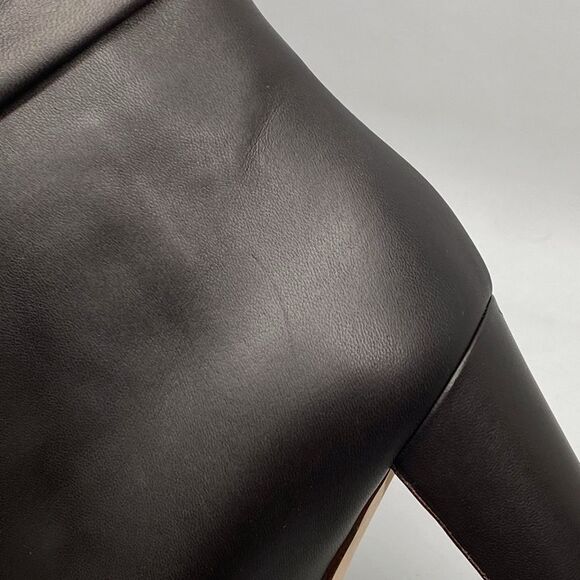 Manolo Blahnik Calasso 90MM Ruched Leather Boots size 38 - Picture 11 of 16